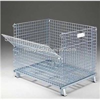 Industrial Stackable Wire Mesh Box Container