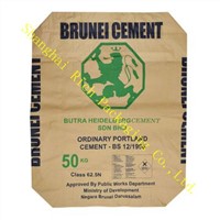 manufacturer custom moisture proof kraft paper 50kg cement bag