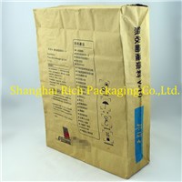 30kg multiwall kraft paper for packing mortar bag