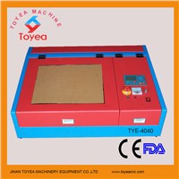 China Economic  40W/50W  Small handicraft laser Engraver carving machine TYE-4040