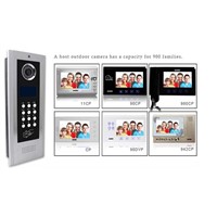 apartment  Video Door Phone with 4.3" Touch Screen TCP/IP