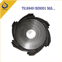 iron casting water pump parts impeller
