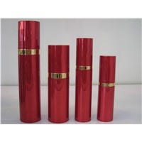 Empty 15ml 25ml 30ml 50ml UV Red Coated Cosmetic Airless Bottle