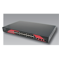 26-Port 1U 19&amp;quot; Rackmount Industrial PoE Managed Ethernet Switch