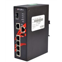 6-Port Industrial Gigabit Managed Ethernet Switch