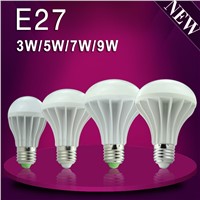 High Power Super Brightness AC90-264V Plastic Led Bulb E27 9w House Lighting Large Stock