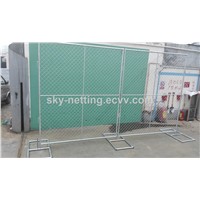 hot-dipped galvanized America temporary chain link fence