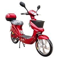 250W Hot Selling Brushless Motor Eelctric Bike with Basket and Pedal (EB-071)