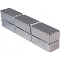 Block sintered NdFeB magnet for nuclear magnetic resonance instrument