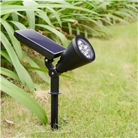 Solarmks 200 Lumens Bright Solar Light Adjustable and Waterproof Outdoor Lighting Landscape Light