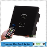 UK Standard Wifi Remote Control RF Light Touch Wall Switches