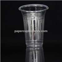Customized Logo 13.5oz Disposable Plastic PP/PET Drinking Cups