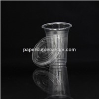 Customized Logo 16oz disposable transparent plastic cup
