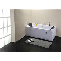 Double apron bathtub massage with self cleaning function