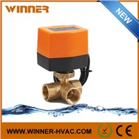 Electric Water Flow Rate Control Ball Valve for Irrigation