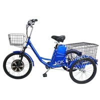Newest 350W Geared Motor Electric Tricycle with Lead Acid Battery (TC-017N)