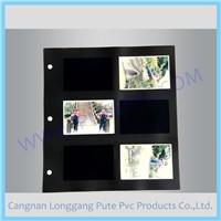 PT-LT-001 Leaflet Single Pc Part Adhesive PVC sticker sheet for album and Menu