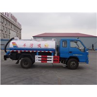 2016 Red sale Ruvii 6725 Kg Vacuum Sewage Suction Tanker Truck
