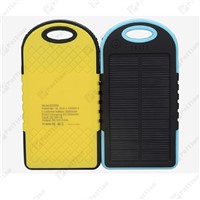 PT-88 5000mAh Waterproof Solar Power Bank