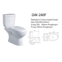 china sanitary ware toilets two piece toilet WC