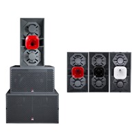 Indoor Club Speaker Cabinits Live Sound PA Sound System