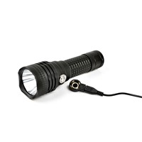 High Quality Assured 1200lumens MID Switch USB Rechargeable LED Flashlight