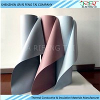 BM180 grey thermal conductive insulation silicone coated fabric cloth
