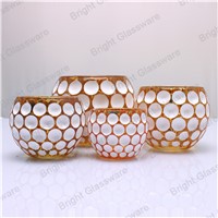 Luxury Design Mosaic Candle Holder For Home Deor