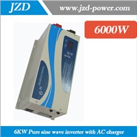 Pure sine wave 6000W Inverter DC48V to AC220V for UPS backup