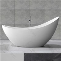 Freestanding Solid Surface Modern Bathtub