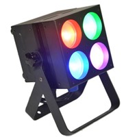 4X25W RGB COB LED Pixels Flat Par Light
