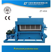 Full Automatic Low Cost Paper Molding Tray Machine / Pulp Molding Equipment