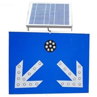 Solar powered led traffic signs