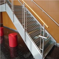 Flexible X-tend Inox Wire Rope Net For Staircases Safety