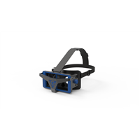 Most Popular vr 3d glasses plastic head-mounted device for vr experience