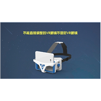 Original vr 3d glasses plastic Headset display for vr 3d experience