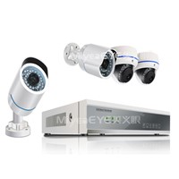 PLC Camera Network DVR Home Security System,network dvr kits 720P/960P/1080P