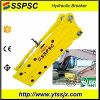 Popular compact top type hydraulic hammer SSPSC SB81 for excavator backhoe loader skid steer
