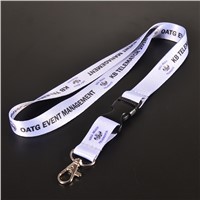 Premium quality lanyard neck strap with metal hook for id card holder