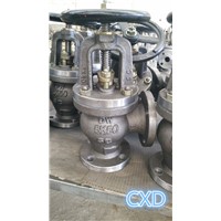 JIS marine cast steel angle valve 5K F7312