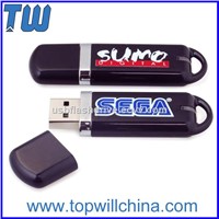 Classic Plastic Free Logo Printing USB Thumb Drive 8GB 16GB 32GB