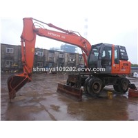 Used Hitachi ZX130W Wheel Excavator, Hitachi ZX130