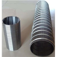Filtering wedge wire screen