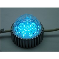 RGB 85mm LED Point Light Programmable DC24V 18 PCS SMD LED Point Light  with Lens