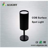 7w 12w surface led spot light 3 circuit cob track lights
