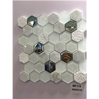 MF114 Glass & Marble mosaic