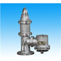 Chemical tanker high velocity vent valve