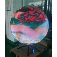 Indoor P4.8 LED ball screen diameter 1m, 1.2m