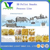 3D Pellet Snacks Process Line