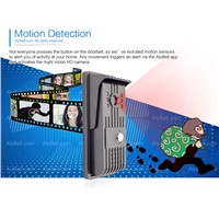 AlyBell infrared motion detection WiFi wireless video doorphone visual talking doorbell